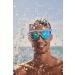 ARENA Unisex The One Mask Mirror Swimming Goggles - NS Blue-White-Black | International Shipping Available - Buy Online on GoSupps.com