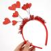 FOMIYES Valentines Day Headbands Red Heart Headband Boppers Sequin Hair Hoop Hairband for Women Girls Party Dress Accessories - Buy Online on GoSupps.com