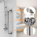 24 Inch Shower Grab Bars ZUEXT 2 Pack Brushed Nickel Stainless Steel Bathroom Wall Grab Bar Handle Shower Balance Bar Safety Hand Rail Support Handicap Elderly Senior Bath Grab Handle(1.25" Tube) 24 Inch-2 Pack Brushed Nickel - Buy Online on GoSupps.com
