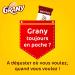 LU - Grany - Barre 5 C r ales au Chocolat - Lot Barres en Sachets Individuels - Format de Poche Pratique - Sans Colorant ni Conservateur - Fabriqu en France - Carton de 120 Barres de 21 g Chocolat 120 unit s - Buy Online on GoSupps.com