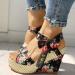 Pink Gladiator Platform Sandals for Women - Stylish Flat & Wedge Soled Summer Shoes - Buy Online on GoSupps.com
