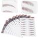 Didiseaon 27 Sheets Imitation Eco Eyebrow Sticker Eyebrow Stickers Imitation Eyebrow 6d Hair-like Eyebrows Stickers Eyebrow Transfer Stickers Eyebrow Tool Makeup Brow Sticker 21.5X14.5cmx3pcs Brownx3pcs - Buy Online on GoSupps.com