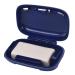 PORTINEER Carry-Dri MAX Bar Soap Holder Box Container - Leak-proof Travel Dish for Home & Travel - Blue, Pack of 1 - Buy Online on GoSupps.com
