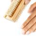 GREENTH PRO 100% Boar Bristle Nail Brush Set - 3PCS Wooden Nail Scrub Brush for Toes and Nails Cleaning - Buy Online on GoSupps.com