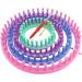LAYOER Round Knitting Loom Set with Pompom Ball Maker - Circle Hat Looms + Needle Hook for Pompom Crafting - Buy Online on GoSupps.com