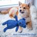 Ousiya 5-PACK Squeaky Dog Toys Plush Dog Toys Assortment Soft Dog Toys Value Dog Toy Bundle Stuffed Animal Chew Toys for Puppies Small Mediem Large Dogs - Buy Online on GoSupps.com