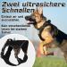 Rabbitgoo Small Dog Harness - Adjustable Tactical Harness with Metal Buckles Anti-Train Design Durable & Wear-Resistant for Hiking (S Black) - 1 Pack - Buy Online on GoSupps.com
