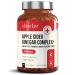Apple Cider Vinegar Capsules with Pro and Prebiotics Turmeric Ginger and Cayenne Pepper 180 Vegan Capsules - 1300mg per Serving - Raw & Unfiltered Keto Diet Friendly Made in The UK