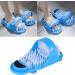 YouGe Magic Foot Scrubber - Ultimate Feet Cleaner Washer Brush & Spa Slippers for Shower Massage & Peeling Care 1 Pair - Buy Online on GoSupps.com