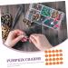 TEHAUX 60 Pcs Pumpkin Diy Pendant Keychain Accessories Pumpkin Pendant Charms Alloy Halloween Charms Autumn - Buy Online on GoSupps.com