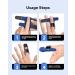 Meto Finger Splints (4 Count) - Trigger Finger Brace for Straightening Support, Arthritis Relief - Black & Blue - Buy Online on GoSupps.com