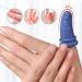 30 Blue Finger Cots for Finger Protection - Finger Sleeves for Trigger Finger & Thumb Bandage - Ideal for Cargo Handling & Gardening - Buy Online on GoSupps.com