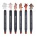 Glitter Eyeshadow Stick Set 6 Colors Shimmer Glitter Pearl Eye-Shadow Stick Eyeshadow Crayon Pearl Professional Bright-Colored Eyeshadow Stick Colorful Glitter Eyeshadow Stick Set Uwariloy