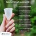 Latessa Menstrual Cup - BPA-Free Soft & Comfortable Period Cup - Made in Germany | S Size (1 Pack) - Ideal Gift for Women - Buy Online on GoSupps.com