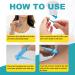 2-in-1 Skin Tag & Mole Remover Kit - Safe & Painless Removal for 2mm-8mm Sized Tags - Easy DIY at Home Green - Buy Online on GoSupps.com