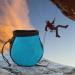 ZENFUN 2 Pack Climbing Chalk Bags with Zippered Pockets - Red Blue, Adjustable Belt, Drawstring Rock Climbing Bucket - Ideal for Climbing, Weightlifting, Gymnastics - Buy Online on GoSupps.com