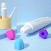 Tube Squeezers Self Closing Toothpaste Caps 4PCS Silicone Flower-Shape Toothpaste Squeezer Caps Portable Toothpaste Cap Dispenser for Kid Adults Household Essentials - Buy Online on GoSupps.com