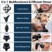 Head Shavers for Bald Men 5-in-1 Electric Razor for Men Wet & Dry Rotary Men Shavers Cordless Waterproof USB Rechargeable Men Grooming Kit with Nose Hair Trimmer - Buy Online on GoSupps.com