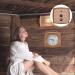 Haowul 2-in-1 Wooden Thermo-Hygrometer | Digital Sauna Room Thermometer & Humidity Meter | Essential Sauna Accessories - Buy Online on GoSupps.com
