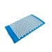 Acupressure mat- Acupressure mat needle mat YantraMatte facir yoga massage and relaxation mat- for better blood circulation in the back- blue