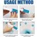 Toilet Gel Toilet Stain Removal Cleaning Air Freshener Flower Fragrance Bathroom Deodorizer Bowl Cleaner Toilet Gel Printing Cleaner (1PC) - Buy Online on GoSupps.com