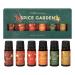Folkulture Fall Essential Oils for Diffuser for Home Set of 6x0.34 fl oz 60 ml Premium Essential Oils Set Oil Diffuser Essential Oils Fall Essential Oils for Candle Making - Pumpkin Spice Vanilla Spice Garden 0.06 Fl Oz (Pack of 6)