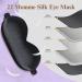 Buy BeeVines 3D Sleep Mask - 22 Momme Silk Eye Masks 2 Pack Weighted Blindfold Night Light Blocking for Lash Extensions - Best for Men & Women - Buy Online on GoSupps.com