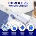 ORAVIX Manual Water Flosser - Tonsil Stone Irrigator for Travel Teeth Cleaning | Soft Floss Remover and Mini Tonsil Cleaner - Orali - Buy Online on GoSupps.com