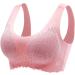 Shop Bijerou 2 Pack Women s Bralette - Seamless Push Up Comfort BH & Soft Stretch Bustier in Watermelon Red | International Shipping Available - Buy Online on GoSupps.com