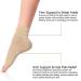 Geyoga Compression Foot Sleeves for Foot and Heel Pain Relief - 7 Pairs, Arch Support, Men & Women (Size L & XL) - Buy Online on GoSupps.com