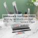 Xuezoy 50 Pack Black Disposable Toothbrushes with Toothpaste & Comb - Travel Set for Hotels Charities & Homelessness Relief - Buy Online on GoSupps.com
