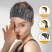 YEEPSYS Women's Workout Sweatband - Non Slip Moisture Wicking Headband for Running (Grey) - Buy Online on GoSupps.com