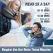 Cervical Neck Traction Device - Inflatable Neck Brace for Pain Relief | Adjustable Stretcher for Decompression at Home, Office & Travel - Includes Removable Air Pump - Buy Online on GoSupps.com