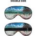 Buy Starfish & Coral Beach Print Unisex Sleep Eye Mask | Soft Comfort Travel Eye Shade for Yoga & Shift Work - Buy Online on GoSupps.com