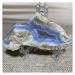 Gemstones and Crystals 80-100g Natural Raw Blue Lace Agate Chalcedony Geode Gemstone Lrregular Rough Crystal Stone Quartz Minerals Specimen Stone Mineral Specimen