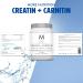 MORE Creatine + Carnitine 500g - Natural Creatine Monohydrate Powder for Enhanced Performance | International Shipping Available - Buy Online on GoSupps.com