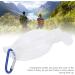 Refillable Travel Bottle 50ml Travel Empty Squeeze Bottle with Keychain Transparent Plastic Flip Cap Containers for Cosmetic Hand Sanitizer (Leaf Shape) - Buy Online on GoSupps.com