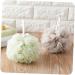 FRCOLOR 4pcs Super Soft Shower Loofah Sponges - Thick Bathing Balls for Home & Spa - Ideal for Gentle Cleansing & Exfoliation - Buy Online on GoSupps.com