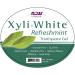 NOW Foods Solutions Xyliwhite Toothpaste Gel - Refreshmint Cleanses & Whitens 40 Units 1-Oz Tubes - Buy Online for International Shipping - Buy Online on GoSupps.com