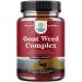 Herbal Goat Weed Extract Complex - Invigorating Blend with Tribulus Saw Palmetto L Arginine and Tongkat Ali Extract and Maca Root for Men and Women for Enhanced Energy and Stamina - Discreet Packaging
