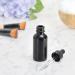 6 Pack 1oz Black Glass UV Resistant Eye Dropper Bottles for Essential Oils - UV Safe and Perfect for Aromatherapy - Buy Online on GoSupps.com