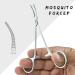 Stainless Steel Pet Ear Locking Forceps 5-Inch - Grooming Tweezers & Hemostat for Dogs - Spire Tools - Buy Online on GoSupps.com