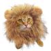 Lion mane caps lion wig litter clothing dress dress with sifted and furry hair washable lion's thermal costum convenient pet-wing costum lion manure accessories for Easter-Festival party act