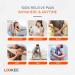 LOOKEE Premium LED 4-Channel TENS Unit EMS Muscle Stimulator - Pain Relief Therapy 36 Programs FSA/HSA Eligible - Buy Online on GoSupps.com