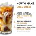 Green Beans Coffee Cold Brew Pitcher Packs - Brew at Home, Makes 18 Cups - Buy Online on GoSupps.com