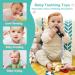 Funsland Teething Toy for Babies 6-12 Months - TV Remote Control Shape Silicone Baby Teether - Buy Online on GoSupps.com