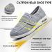 FZYUAN Unisex Diabetic Slippers | Adjustable Wide Width Diabetic Shoes for Swollen Feet | Lightweight Non Slip Walking Sneakers - Size Women 10.5/Men 10 - Buy Online on GoSupps.com