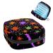 Halloween Pattern Menstrual Cup Pouch Menstrual Pad Bag Feminine Menstruation Bags Portable Sanitary Napkin Pads Storage Bags Color 9