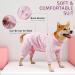 Lelepet One - Medical Pet Shirt for Dogs | Protective Suit for Recovery | Wound Protection Pajamas for Small Medium Large Dogs - Pink XL - Buy Online on GoSupps.com