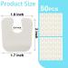 50-Pcs U-Shaped Callus Pads | 1/5 Thick Foam Foot Cushions for Pain Relief | Women & Men Foot Pedi Cushions - Buy Online on GoSupps.com
